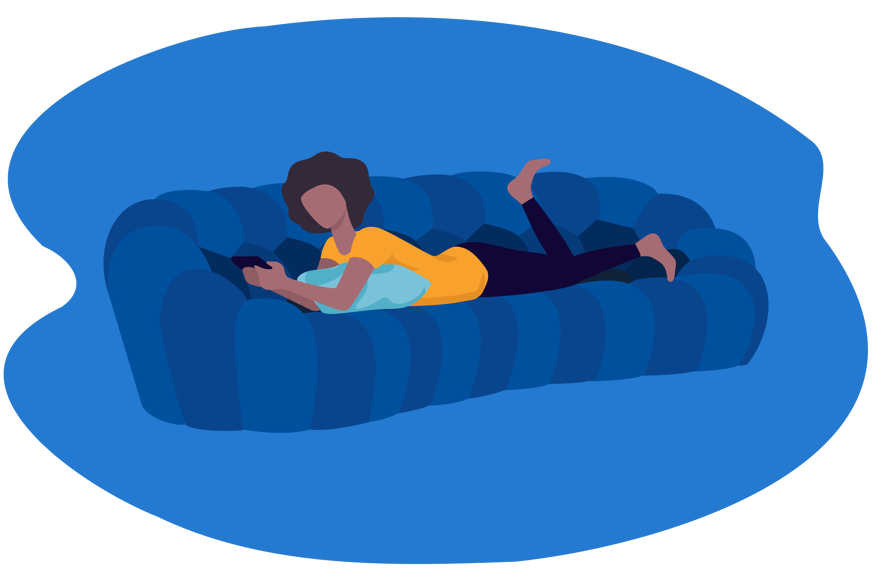 canape bubble detente